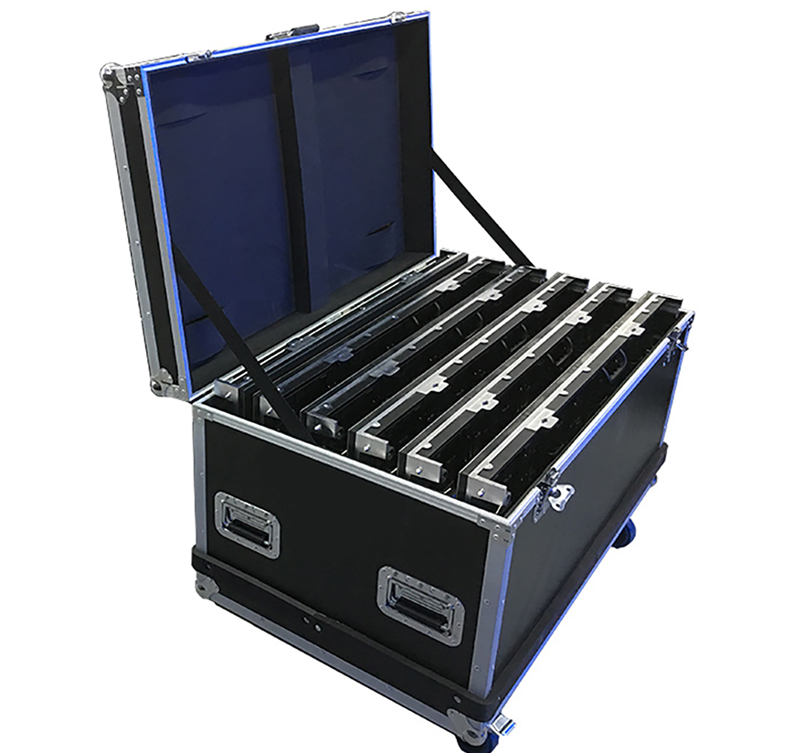 LED screen flight case for transport
